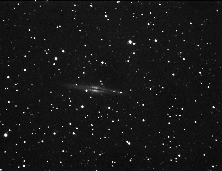 NGC 891 Spiral Galaxy in Andromeda
This galaxy is 30mly distant.
It is only 1x30 minute exposure.
i also did 7 x 10min image & 2 x 20 minute.
Link-words: Galaxy Nebula