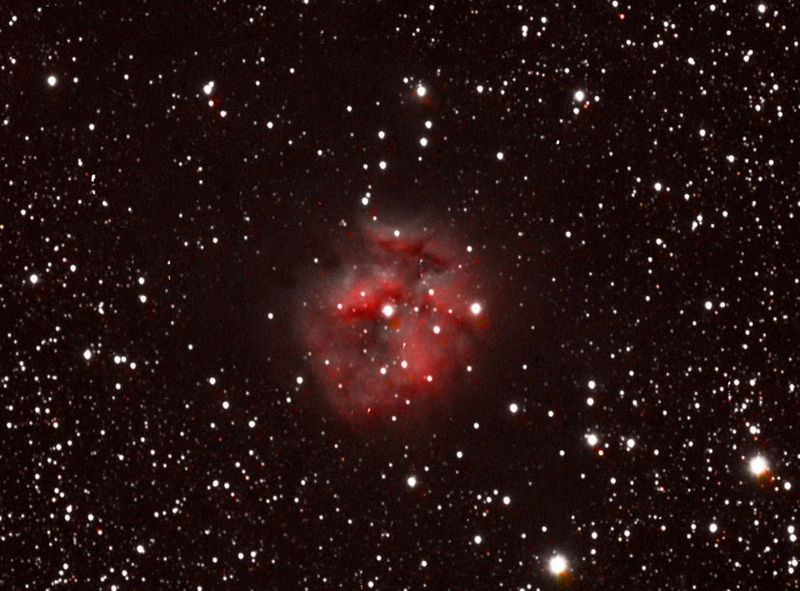 Cocoon Nebula in Cygnus IC 5146
This was taken at Tuesnoad DSC I did my first attempt at processing, which was not the best. Chris then did it for me properly & there is great improvement. 
Link-words: Nebula
