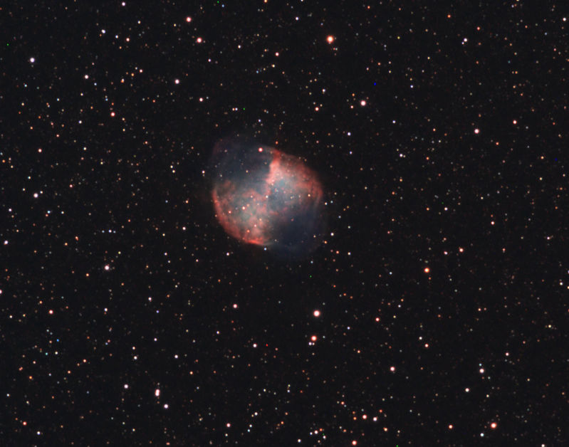 M27 Dumbbell nebula in Vulpecula
20x300 secs
Link-words: Nebula