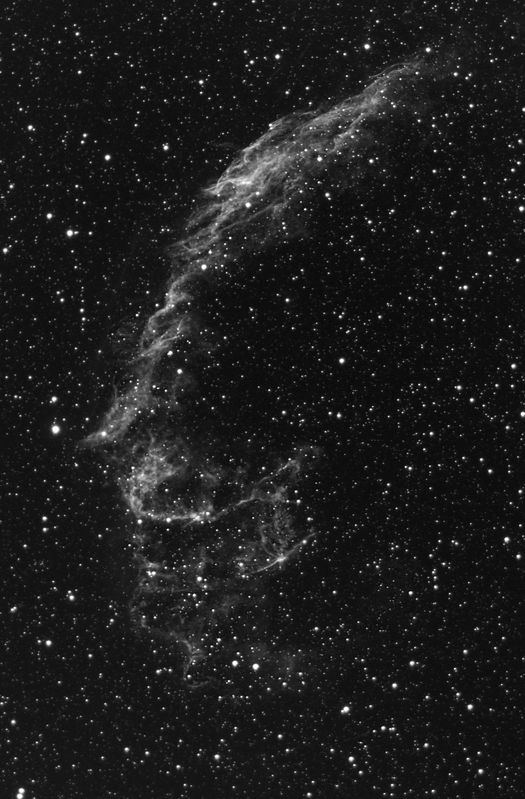 NGC 6992 The Eastern Veil in Cygnus
28x300 secs
Link-words: Nebula