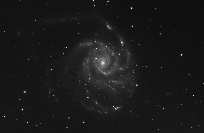 M101 Ursa Major
Spiral galaxy 
13x600 and 11x480
Chislehurst
Link-words: Messier Galaxy