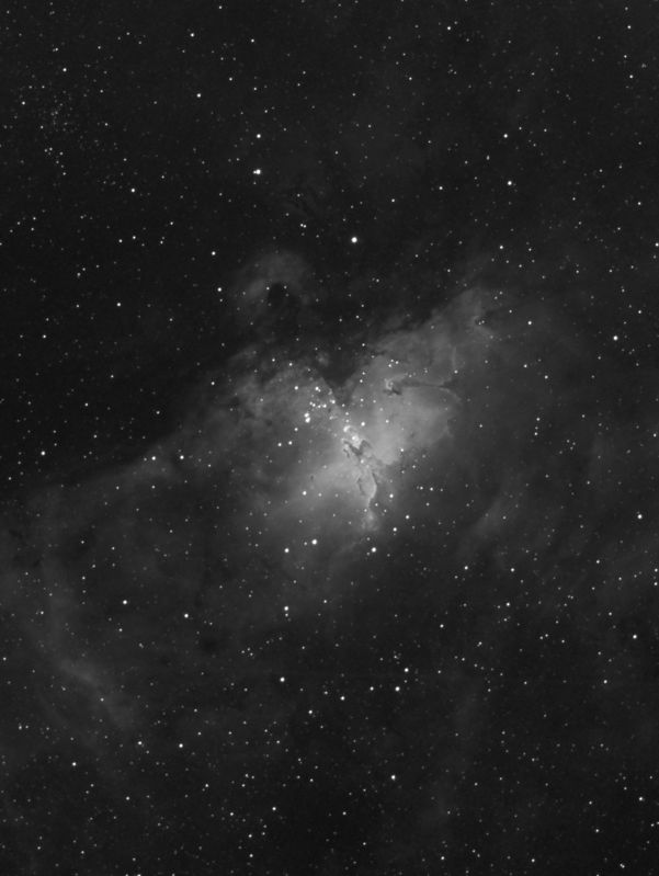 M16 Eagle Nebula - Serpens Cauda
8x600secs
Link-words: Nebula