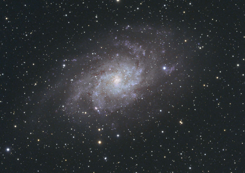 M33 in Triangulum
30x300 L, 10x300 RGB each filter
Link-words: Messier Galaxy