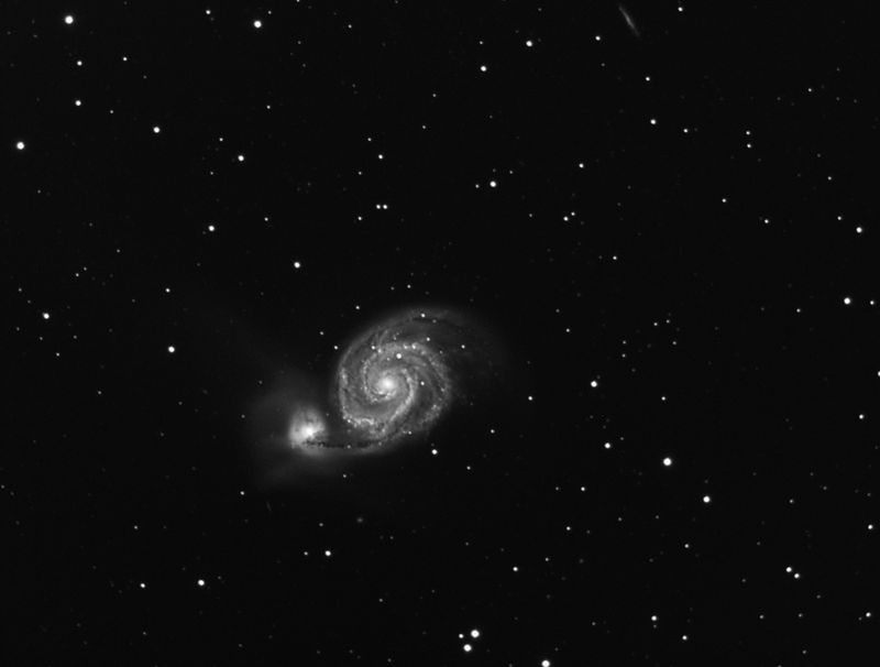 M51 Ursa Major
17x600, 0.8 fr 
Link-words: Messier Galaxy