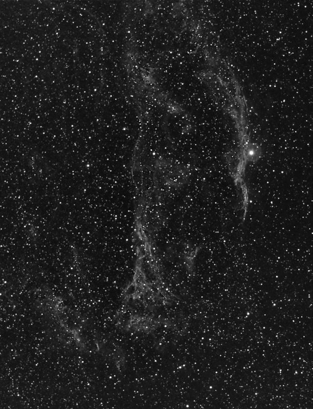 Part of The Veil in Cygnus First Light using Leitz lens
14x480
Link-words: Nebula