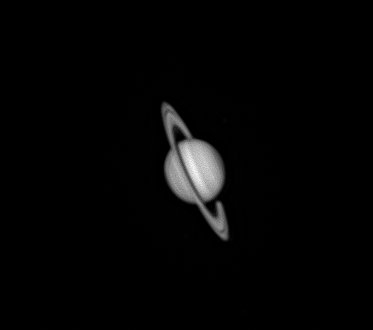 Saturn
First planetary image for a couple of years. Captured at 30 fps.
Link-words: Saturn