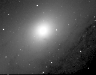 M31 Central region
the Andromeda Galaxy is a large spiral galaxy. M31 is on a collision course with our Galaxy the Milky Way, though at a distance of 2 million light years there is no need to worry yet.
Link-words: Messier Galaxy