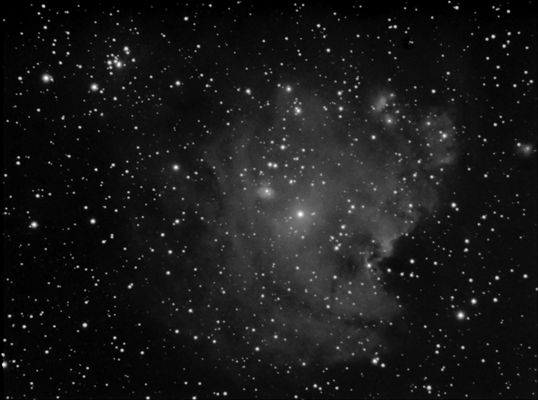 NGC 2174/5 in Orion
Collinder 84 is the open cluster while NGC2174/5 is the associated nebulosity.

2 Hours (6x20 minute subs)

Thanks to Mike for help with setting up the auto guiding
Link-words: Whitmarsh