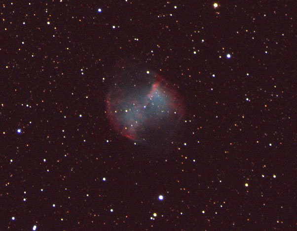 M27 - The Dumbbell Nebula
M27 - The Dumbbell Nebula in Vulpecula.
Link-words: Messier Nebula