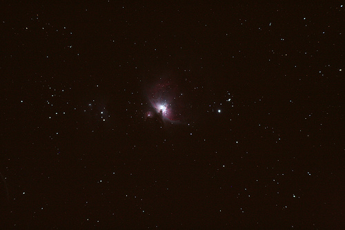 M42 
single 3 minute exposure (first light with the Canon and WO66
Link-words: TonyG