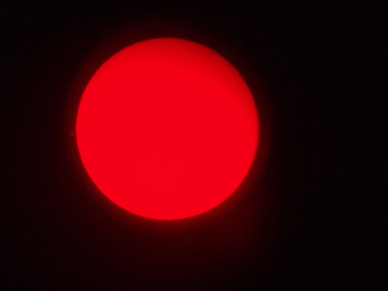 The Sun with prominence
Taken with Olympus 6.0 pixel digital camera,hand held against Coranado.
