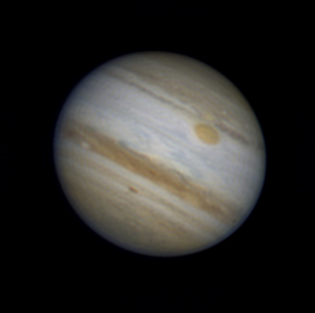 Jupiter 3 Sep 2011
Jupiter showing the great red spot
