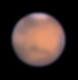 Mars 31 Jan 2010
Mars near opposition. 14 arcsec in diameter.
