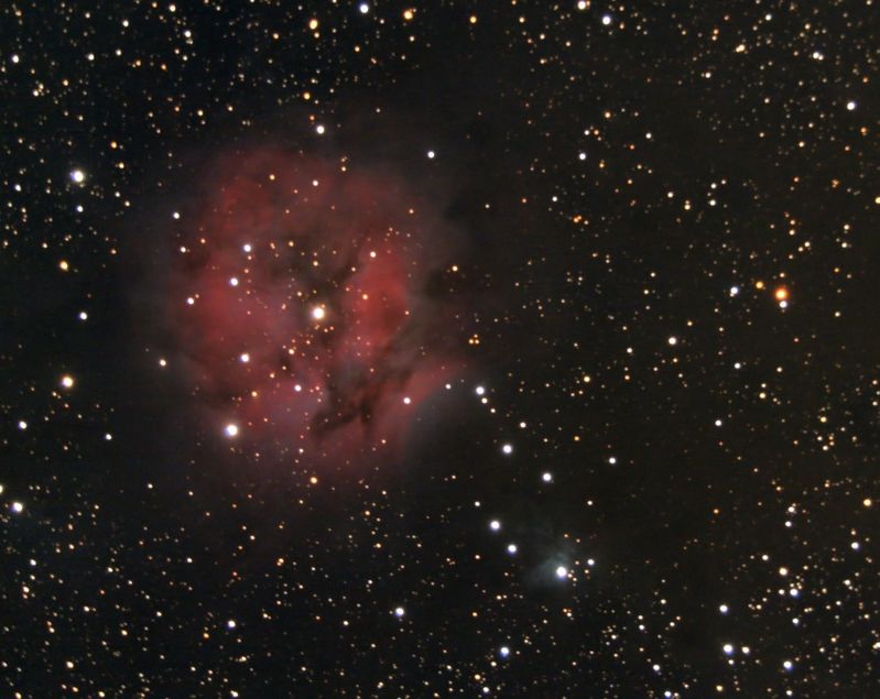 Cocoon Nebula 
Cocoon Nebula using modified Canon EOS350D.
32 x 5min subs
Link-words: Nebula