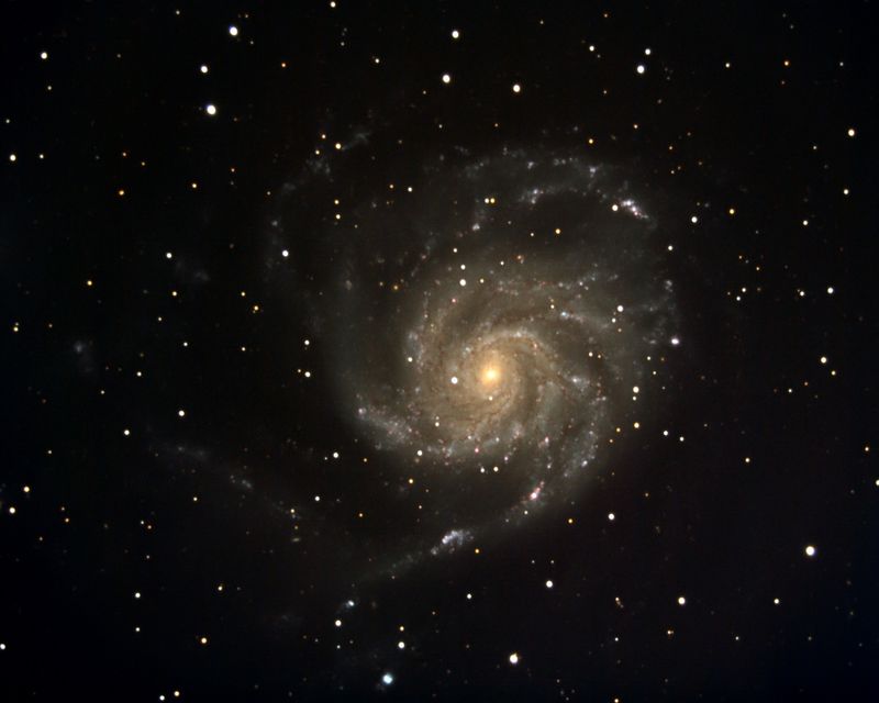 M101 from Kelling Heath
5 hours total in 5 minute exposures.
