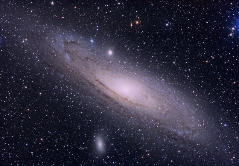 M31 - The Andromeda Galaxy
Taken over 3 nights in Riberac France
55 x 5 minute exposures
