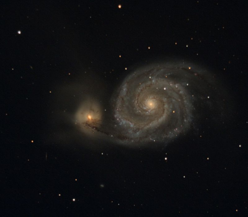 M51 from Riberac in France
28 x 5min with no light pollution filters needed
