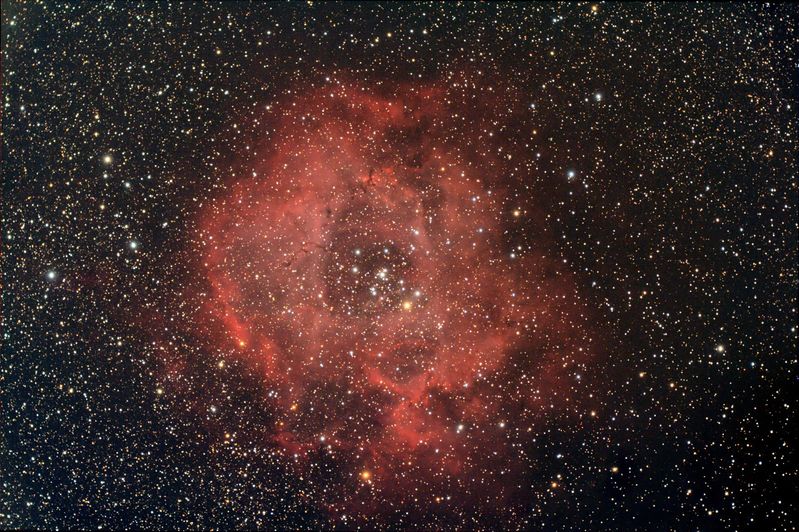Rosette Nebula
30 x 5min exposures
