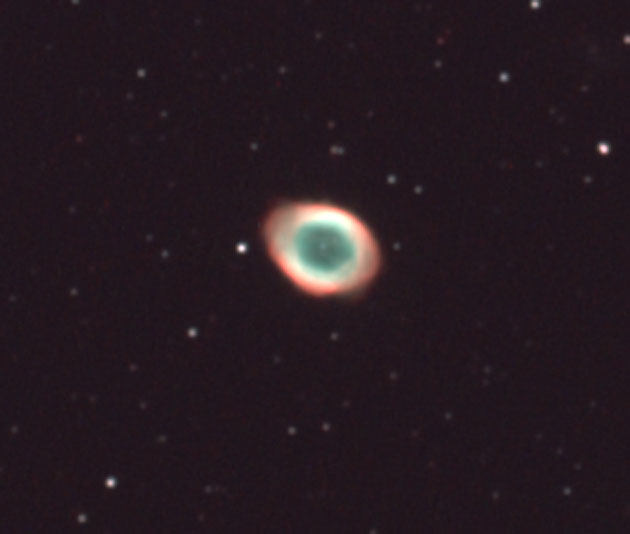 The Ring Nebula M57
21st & 22nd May 2011 
15 x 5mins taken over two evenings
Link-words: CarolePope