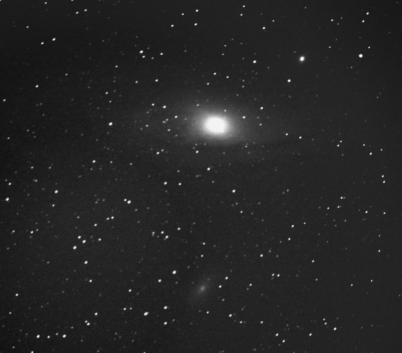M31 (with gradient reduction)
See previous, same image before gradient reduction.  
