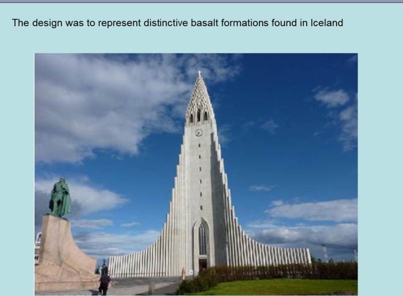 Iceland Trip 
Hallgrimskirkja church Reykjavik
Link-words: CarolePope Iceland2012