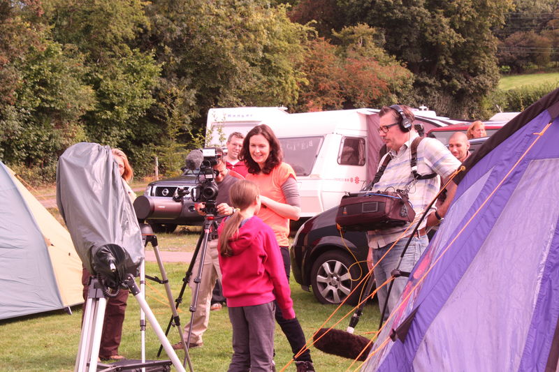 Lucie Green and child SkyatNight Astrocamp Cwmdu
Link-words: Campsites2013