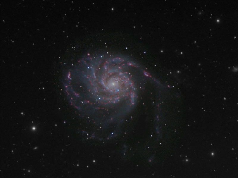 M101
Lum 4 x 600secs, RGB 3 x 150secs each, Ha 3 x 600secs
Link-words: CarolePope