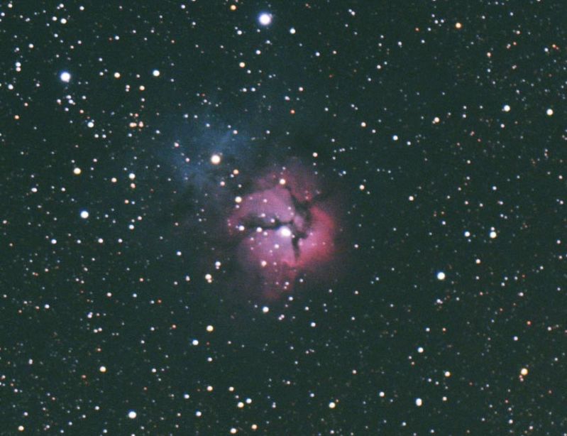 M20 Trifid Nebula 
10 x 120secs 800 ISO 
Link-words: CarolePope