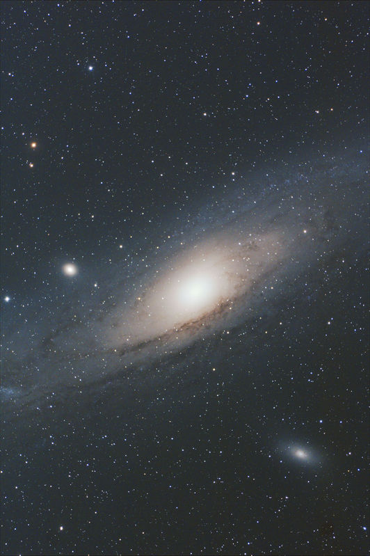 M31 Andromeda galaxy 2-7-11 (Re-process)
12 x 5mins & 12 x 30 secs 
Link-words: CarolePope