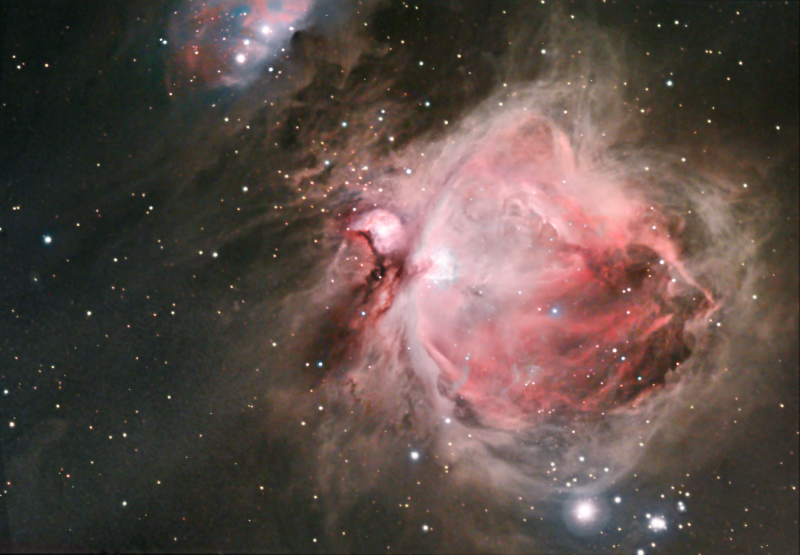 M42 Orion Nebula
Ha (DSLR RGB) 
Link-words: CarolePope