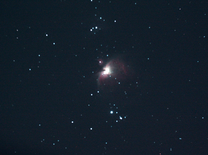 M42 45 x 60 secs 10.12.09
Plus Darks, flats and bias frames 2 degrees, between 9pm and 2am.  Unguided. 
Link-words: CarolePope