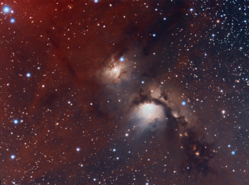 M78 2015 & 2017
Some luminance taken in 2015 Kelling Heath and Cairds and LRGB taken in October 2017 at Cairds
Link-words: CarolePope