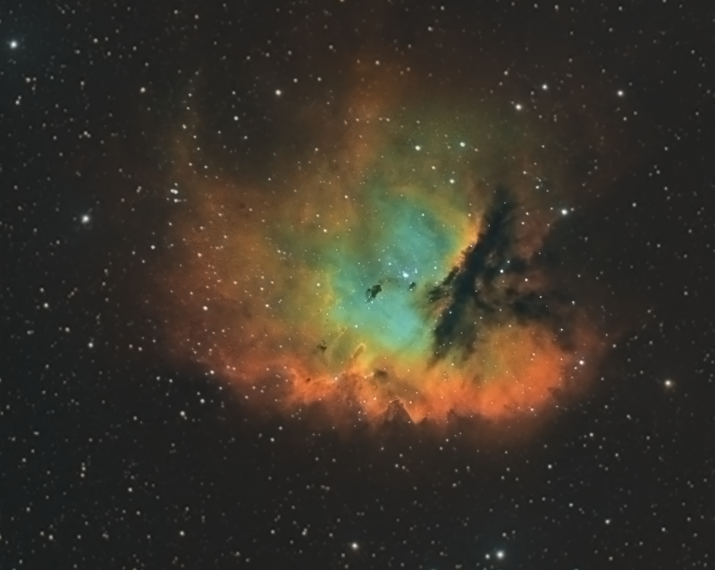Pacman Nebula NGC281
Link-words: CarolePope