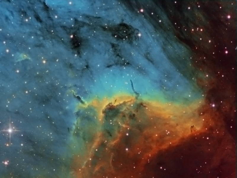 Pelican Nebula IC5070 (feature)
13 x 900Ha
6 x 300 binned Oiii and Sii
Atik314L and 130 PDS
HEQ5
Link-words: CarolePope