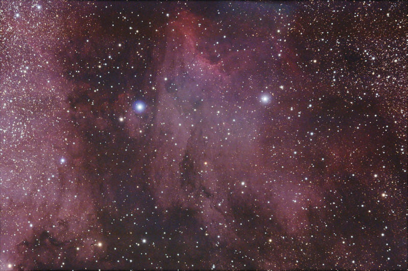 Pelican Nebula re-process from 27-5-2012
