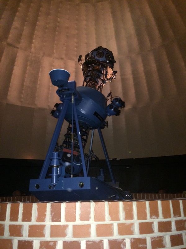 Planetarium projector
Trip to Chichester Planetarium 
Link-words: Chichester2018