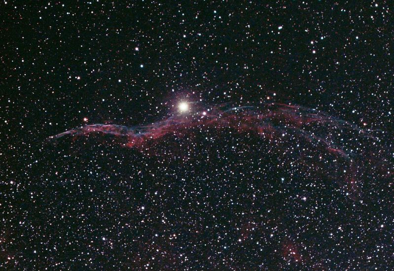 The Witch's Broom (Veil nebula)
10 x 5mins 800 ISO + d,f,b,
Link-words: CarolePope