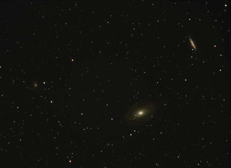 M81, M82, NGC3077
First successful guiding
10x360 sec subs
