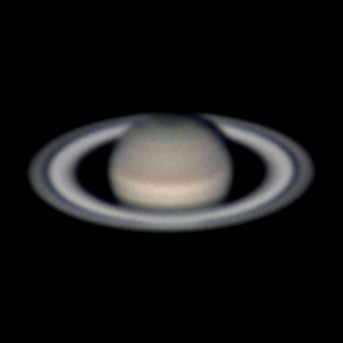 Saturn, 24-04-2015 01:38:24 with WinJUPOS de-rotation
Location=49N 1.4W
Profile=Saturn
Diameter=18.20"
Magnitude=0.19
CMI=178.1° CMIII=199.7° (during mid of capture)
FocalLength=4250mm
Resolution=0.18"
Total input frames: 7329
Frames discarded with partial planet detected: 122
Frames discarded by quality: 3909
Total output frames: 3298
Link-words: Duncan