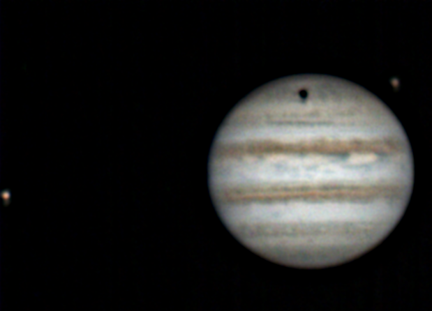 Jupiter and Callisto Shadow Transit 2016-03-17 22:27 UTC Manche, France
Link-words: Duncan