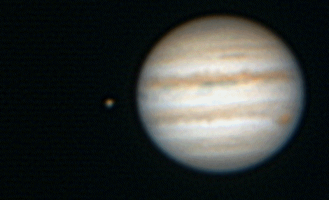 Jupiter and Io Animation
Notice how the quality gets better as the planet rises. The seeing was good but transparency variable.
Link-words: Duncan