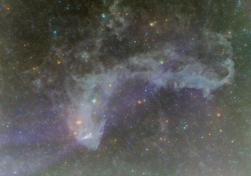 LBN 437 Gecko Nebula (dust really)
463x60s = 7h43m G1601, O30, T0c
