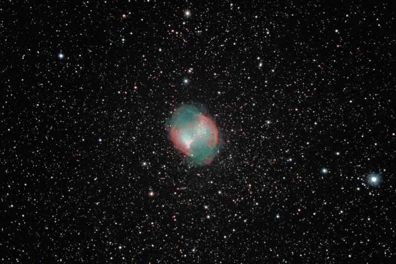 M27 Dumbell Nebula
14x300s@iso1600
Link-words: Duncan