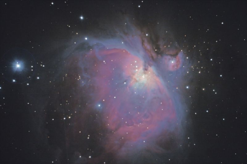 M42 
15x10s + 19x60s @ ISO800
Link-words: Duncan