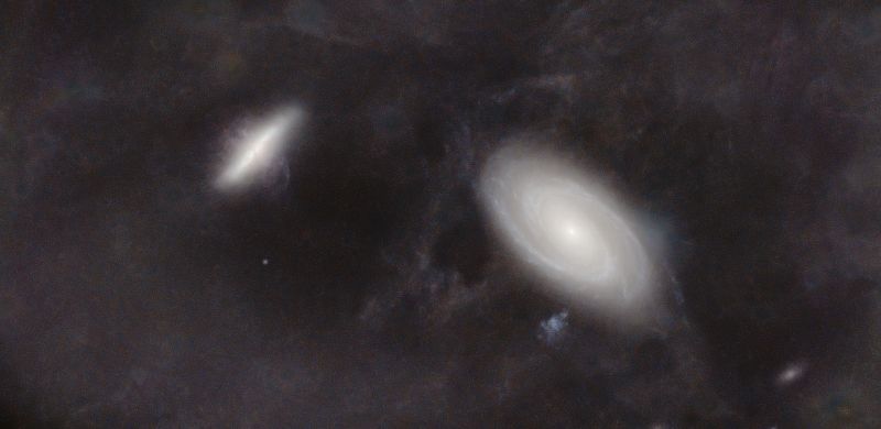 M81 M82 Starless image
Starnet 2 removed all the stars and I don't know how to put them back!
