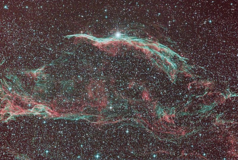 NGC6960 Veil Nebula 
4h30m 54x300s_ISO800_Canon1100d_DSS_DT_IV
Link-words: Duncan