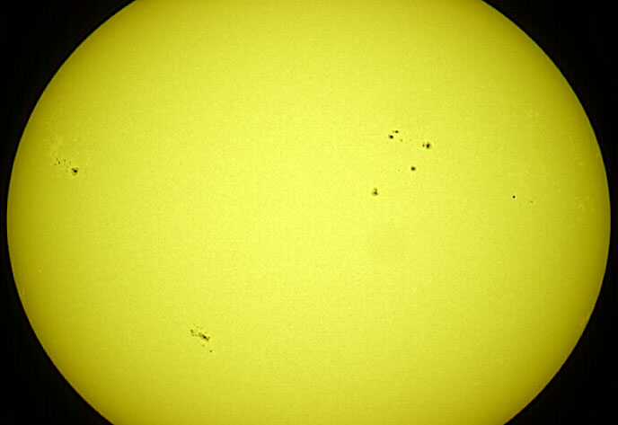 Sunspots 1 September 2011
Link-words: Sun