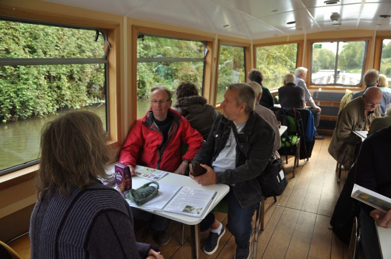 Chichester Canal Trip - on the Boat
Link-words: Chichester2018