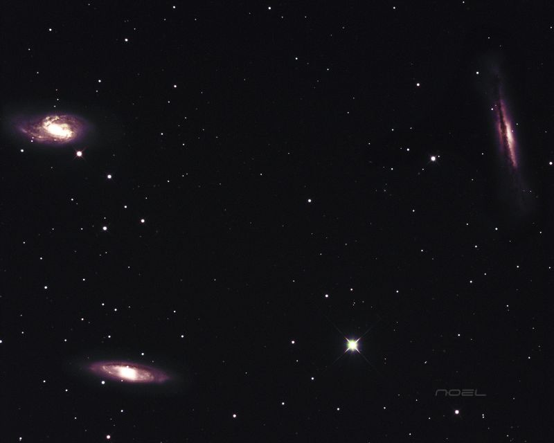 Leo Triplet (reloaded)
Leo Triplet
In colour this time!
Re-process of February data
