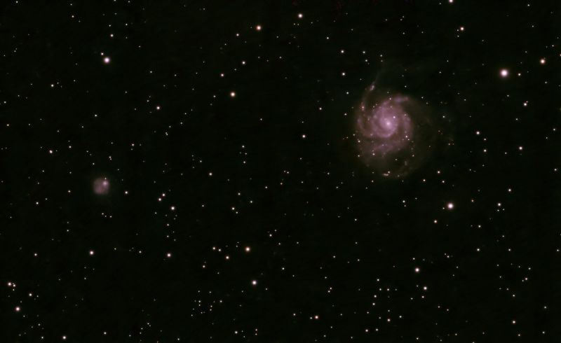 Link-words: M101 Messier 101 Pinwheel Galaxy